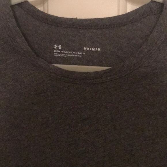Under Armour loose workout top grey and black m - Picture 4 of 5